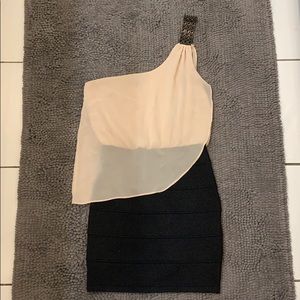 One shoulder dress
